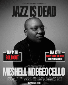 Meshell Ndegeocello – Sold Out- 2nd Night Added